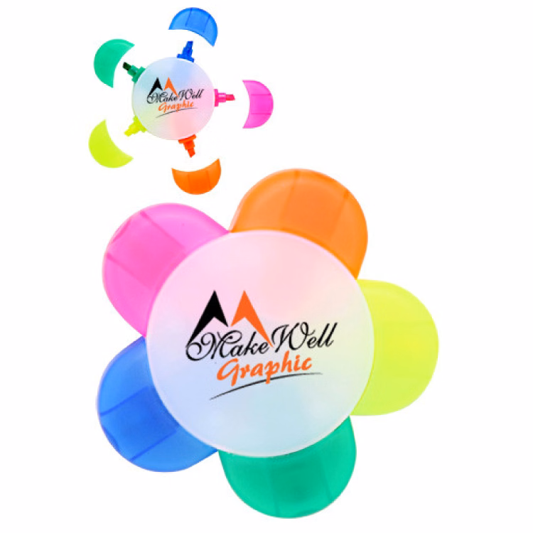 Flower Multi-Color Highlighter
