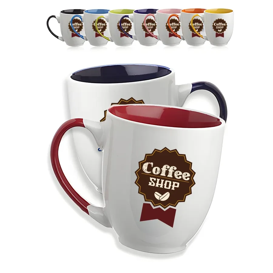 Smooth Bicolored Coffee Mugs 1