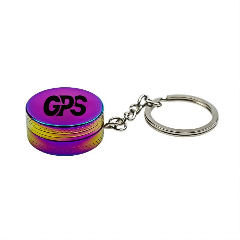 1 1/4"2 Layers Keychain Herb Grinder 1