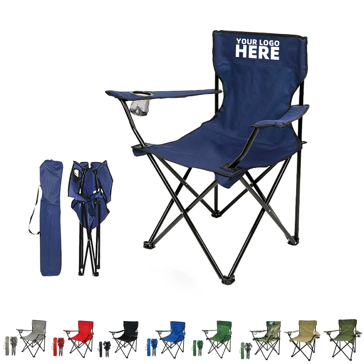 Outdoor Leisure Beach Camping Backrest Folding Armchairs 1