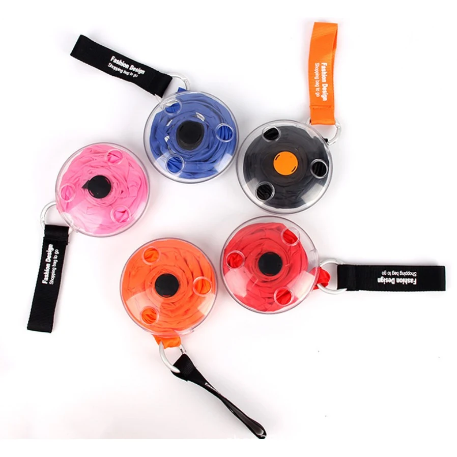 Small disc portable telescopic storage bag 1