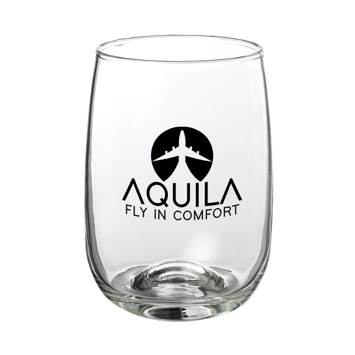 12 oz. Crystal Glass (1 Color Imprint) 1