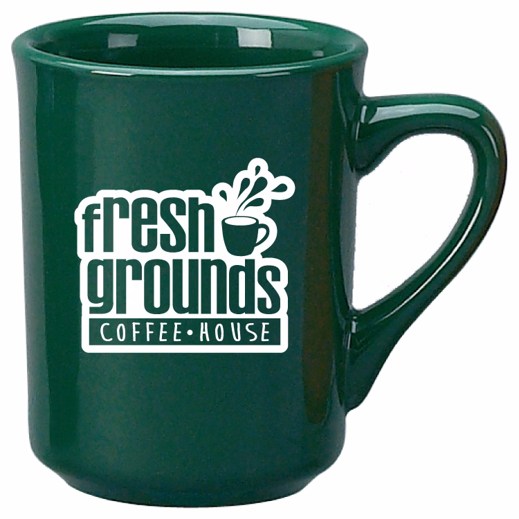 8.5 oz. Green Toledo Mug