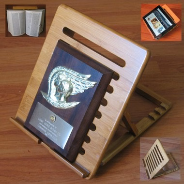 Eco Bamboo Ipad / Book / Picture Stand