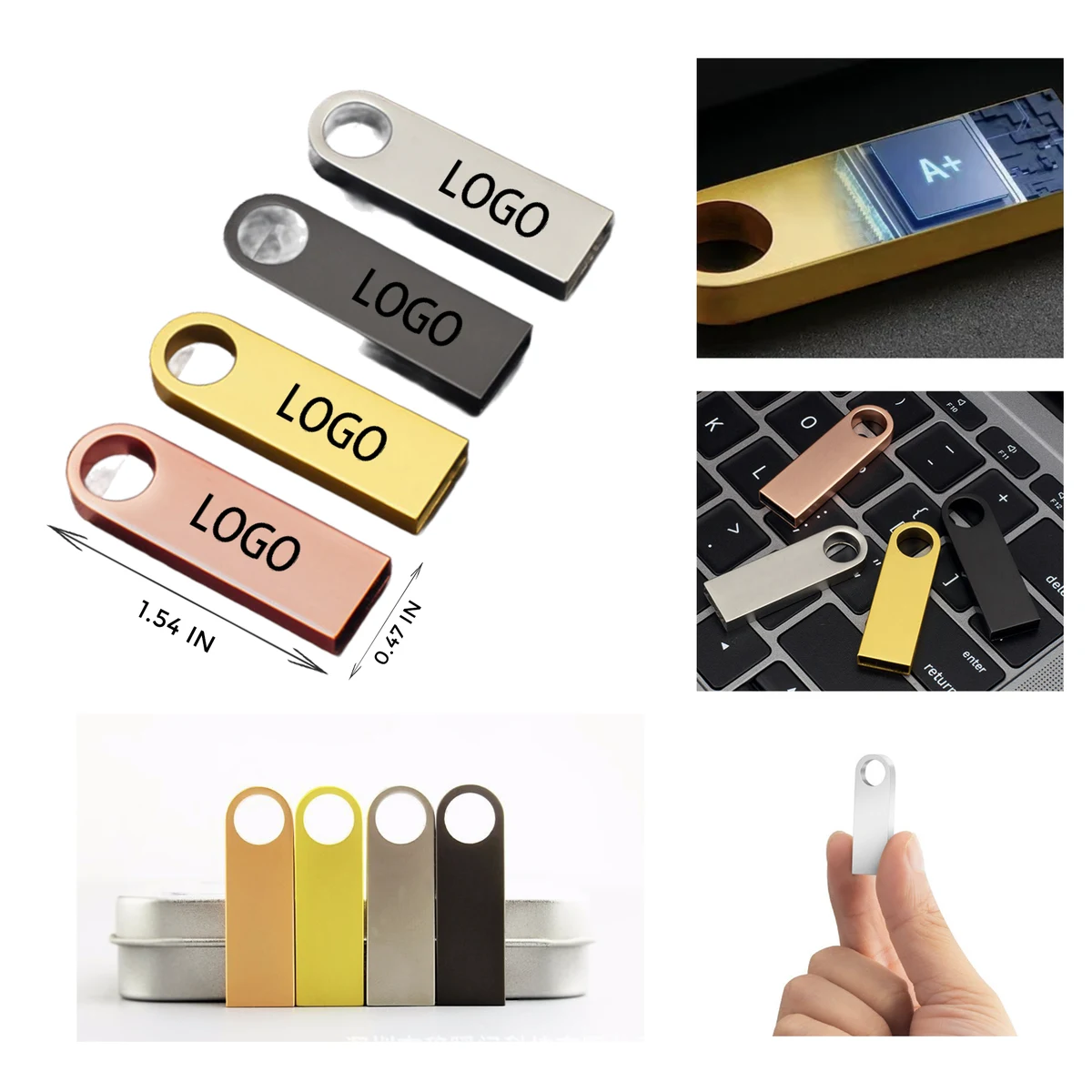 MOQ 10 PCS Fast - Transfer Metal USB Flash Drive 1