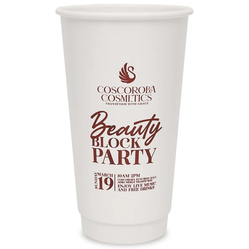Custom 20 Oz. Double Wall Paper Hot Cups 1