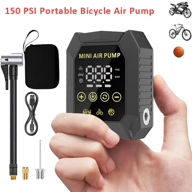 Mini Electric Bike Pump 1