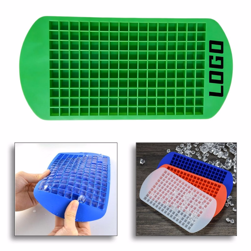 160 Cavity Food Grade Silicone Mini Ice Cube Maker