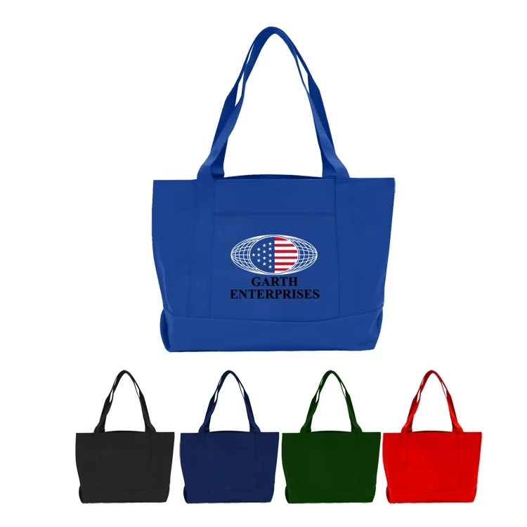 600 Denier Polyester boat tote with open front pocket 1
