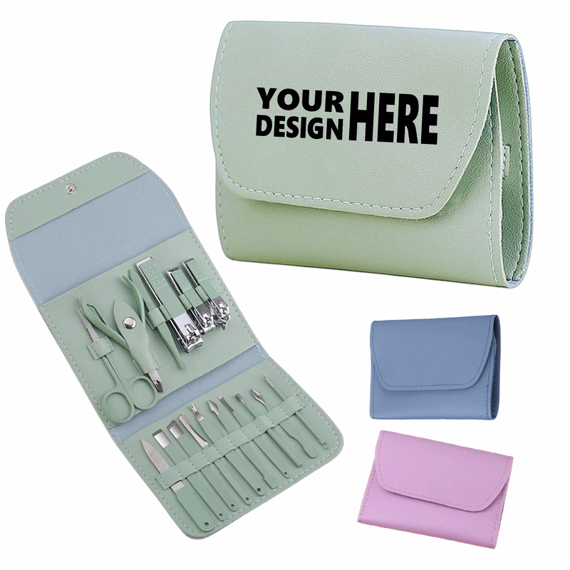 16-Piece Stainless Steel Nail Clipper Set