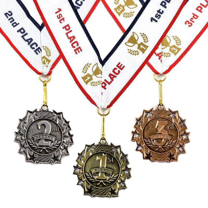 Zinc Alloy Activity Commemorative Competition Stereoscopic Medal