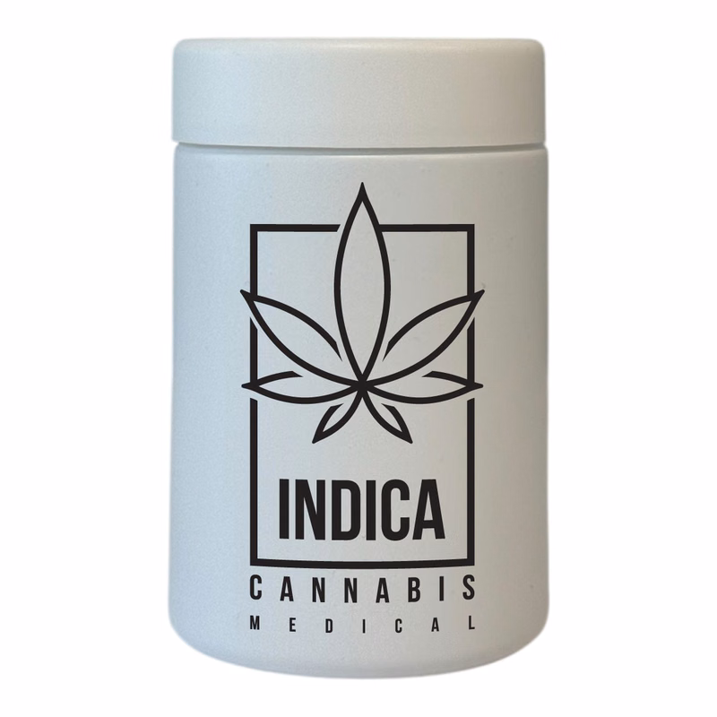 5 oz Cannabis Glass Jar - Full color imprint