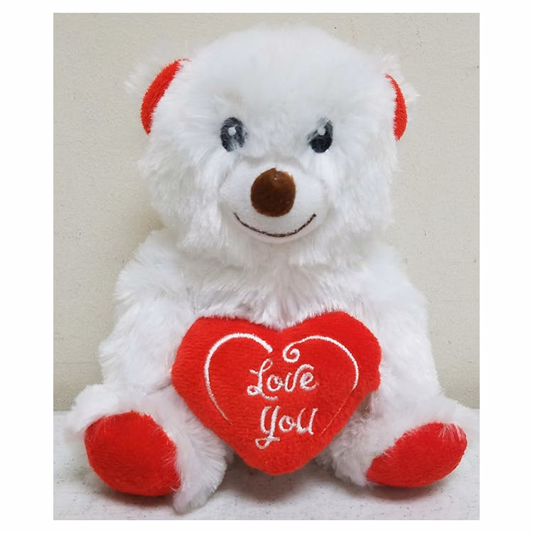 Valentine Bears - Red & White 7"