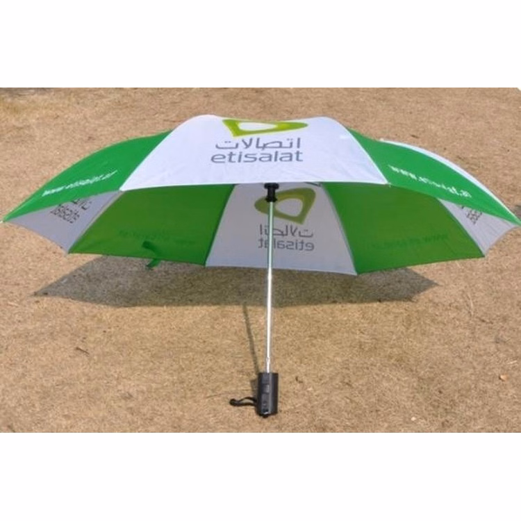 190T Nylon Casual Umbrella with Straight Automatic Handle