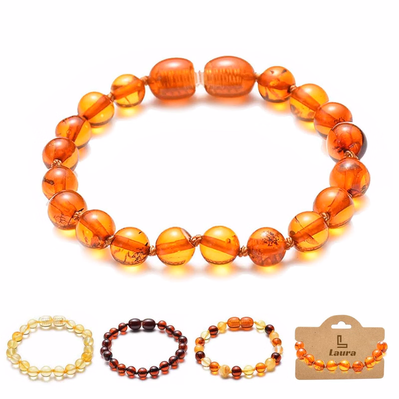 Amber Bracelet Baby Gift Set