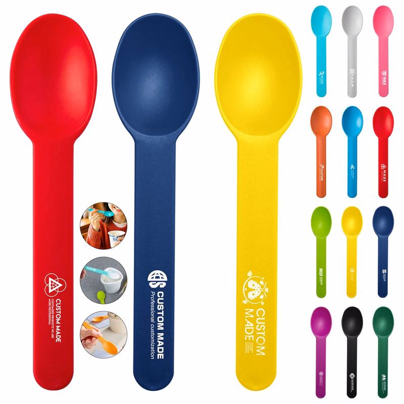 Biodegradable Cornstarch Disposable Spoon