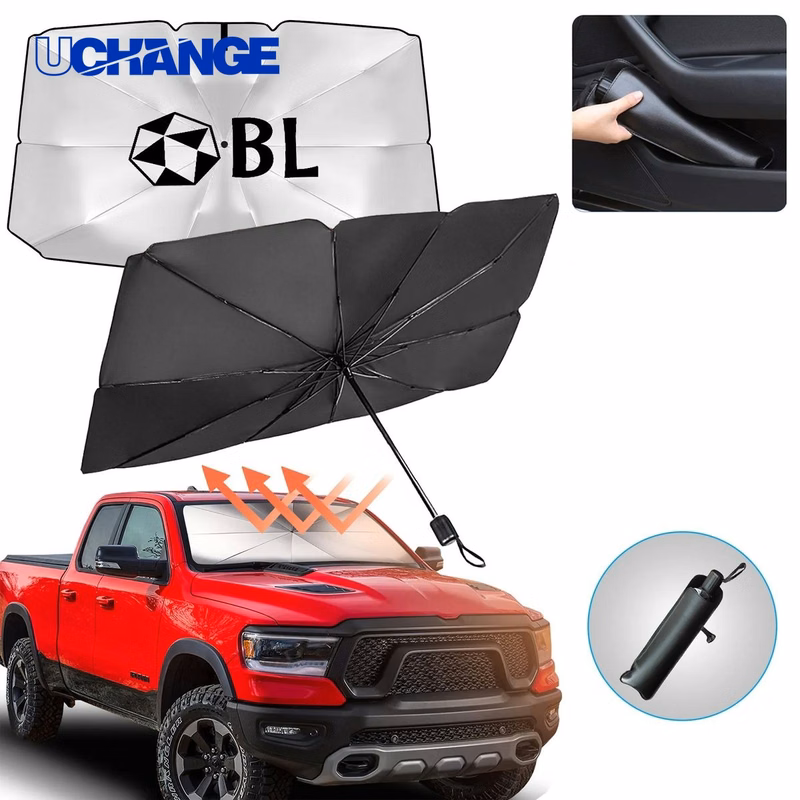 Foldable Automotive Windshield Sunshade Umbrella