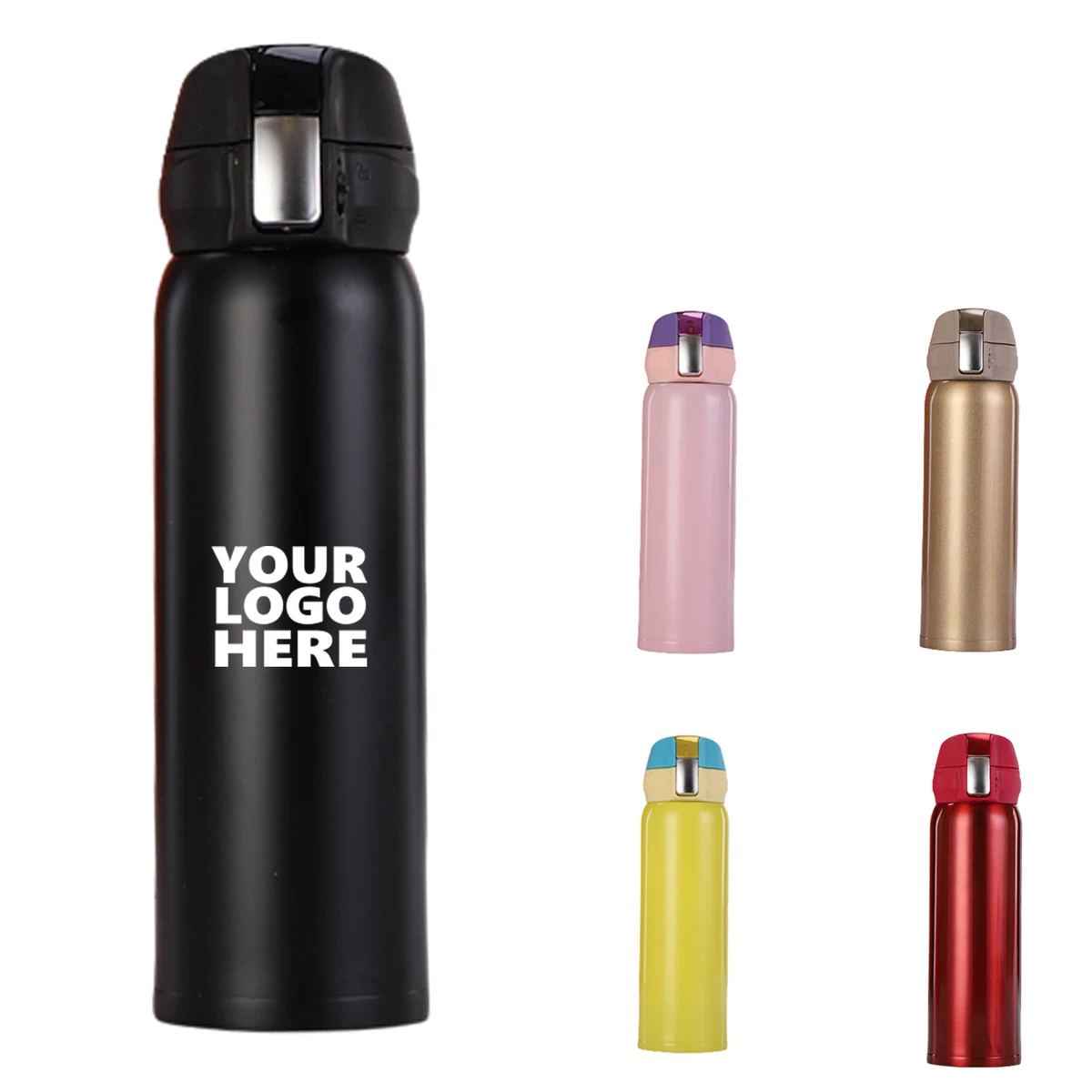 17 OZ Bouncing Stainless Steel Water Bottle 1