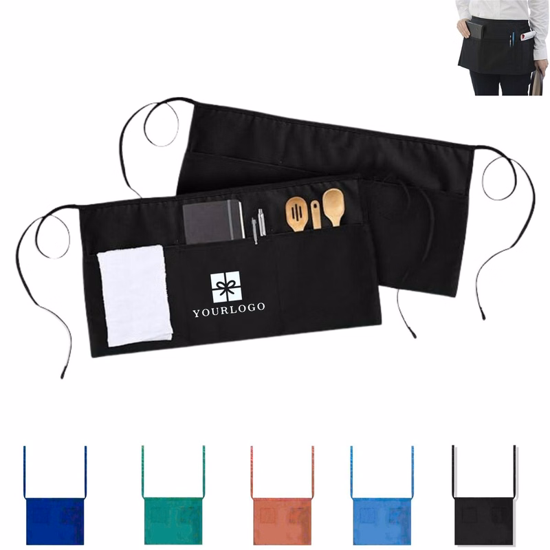 3 Pockets Waist Apron
