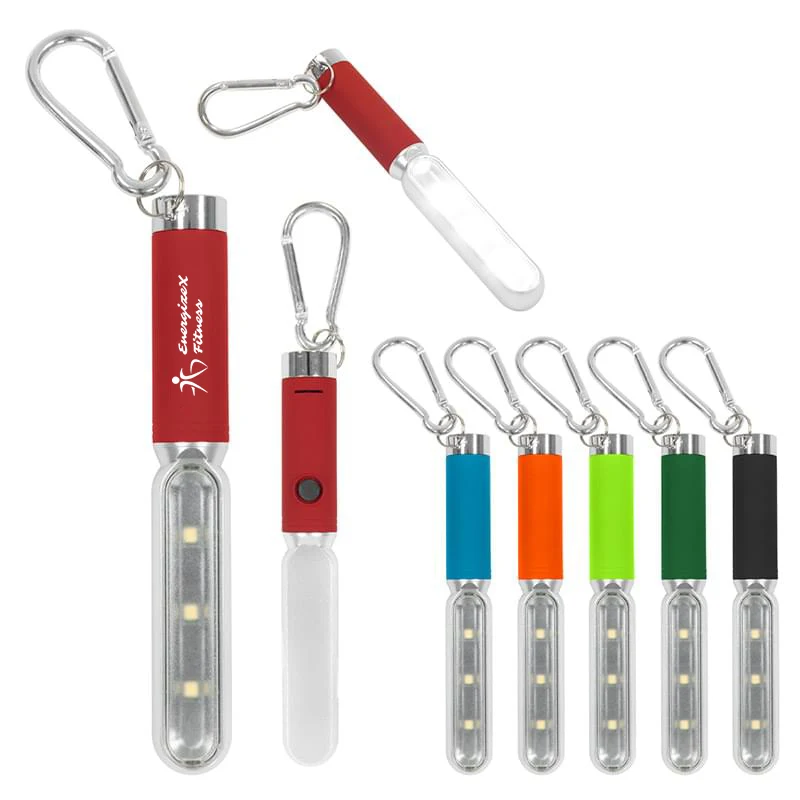 Portable COB Safety Light With Carabiner 1