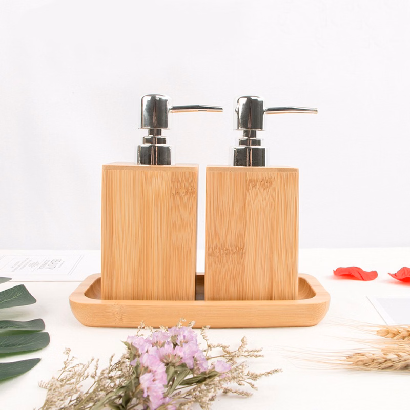 Natural Bamboo Soap Dispenser
