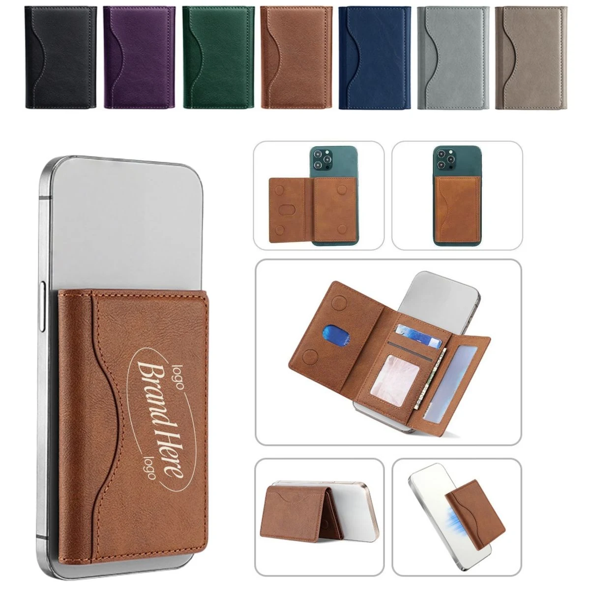 Detachable Magnetic Phone Card Wallet 1