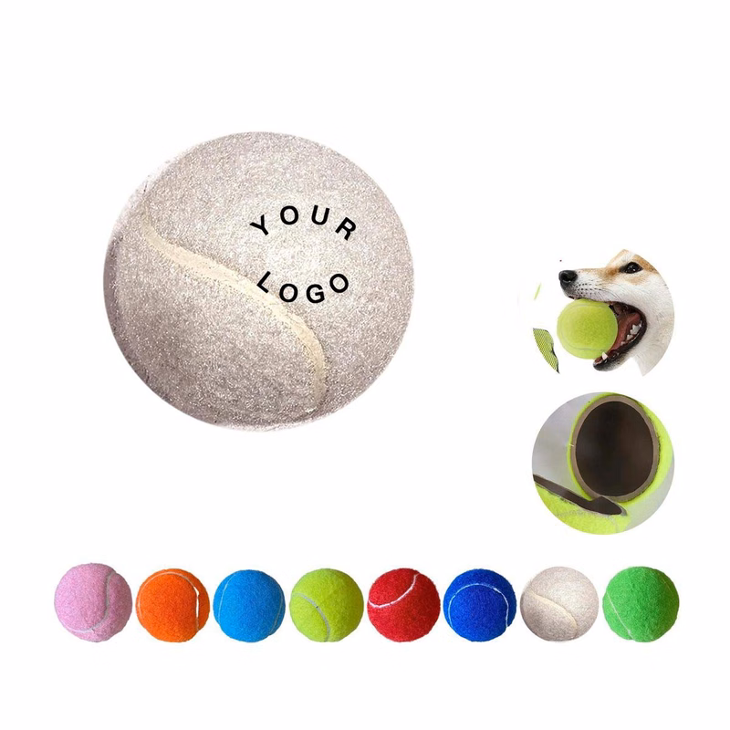 Bouncy Rubber Tennis Ball for Pet Exercise