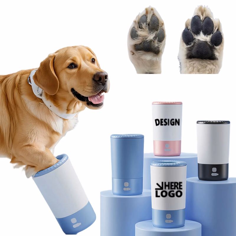 Auto Quick Massage Paw Cleaner Cup For Dogs Cats