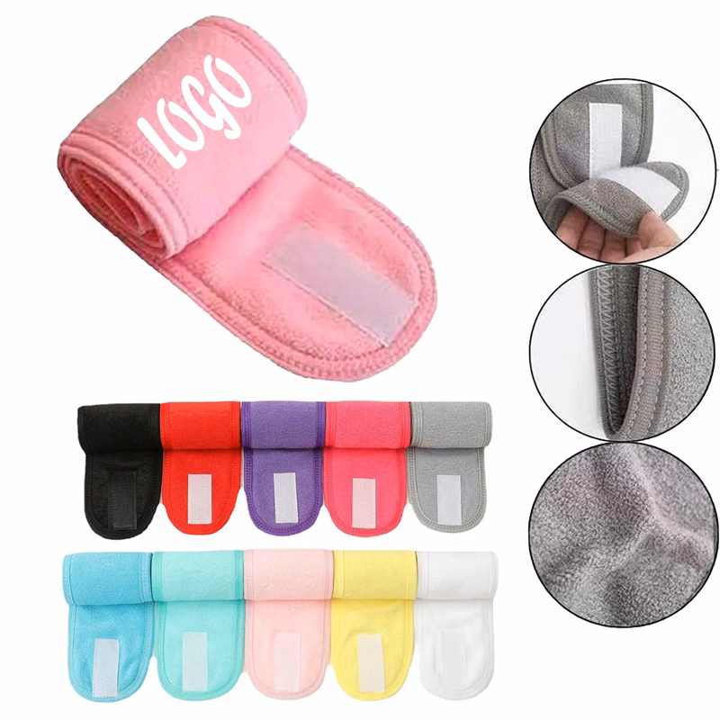 Adjustable Soft Spa Headband