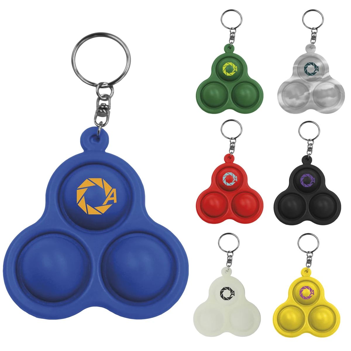 Universal Source® Pop 3 Bubbles Keychain 1