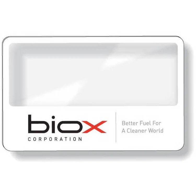 Clear Plastic Magnifier Wallet Card (2.125"x3.375"), Spot Colours 1