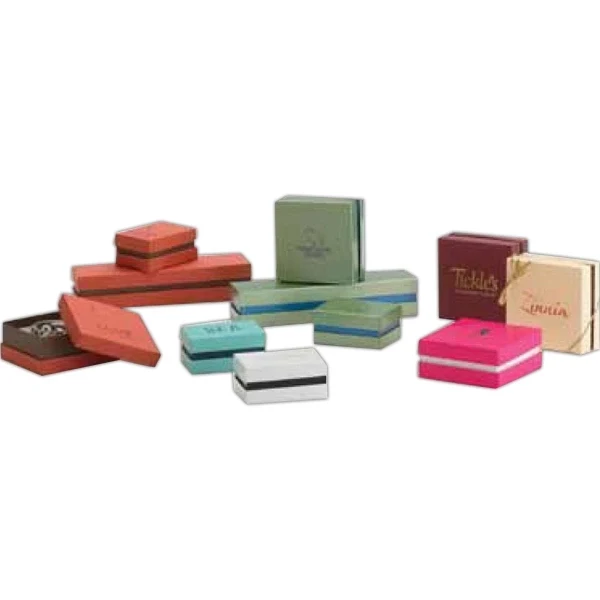 Cotton Filled Jewelry Boxes - Duet Series 1