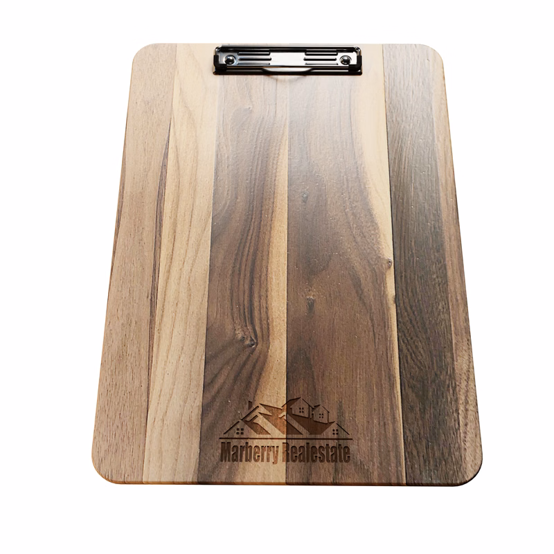 Walnut Clip Board, Lasered