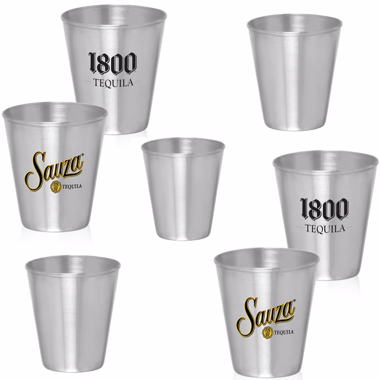 2.5 oz. Metal Shot Glass