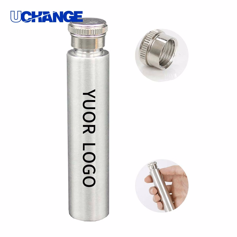 1oz Pocket Flask Bottle for Outdoor Adventures