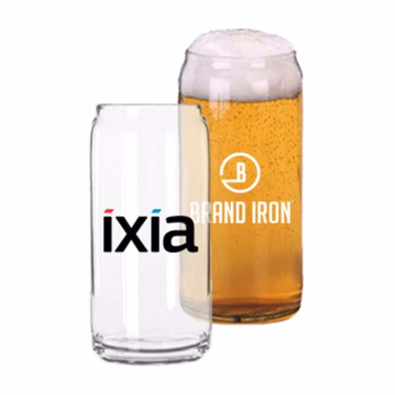 16 oz Glass Can beer taster