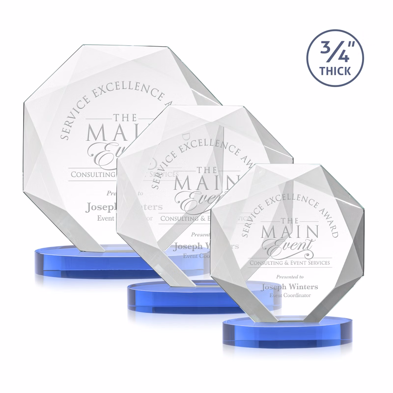 Bradford Award on Alberton Base - Sky Blue