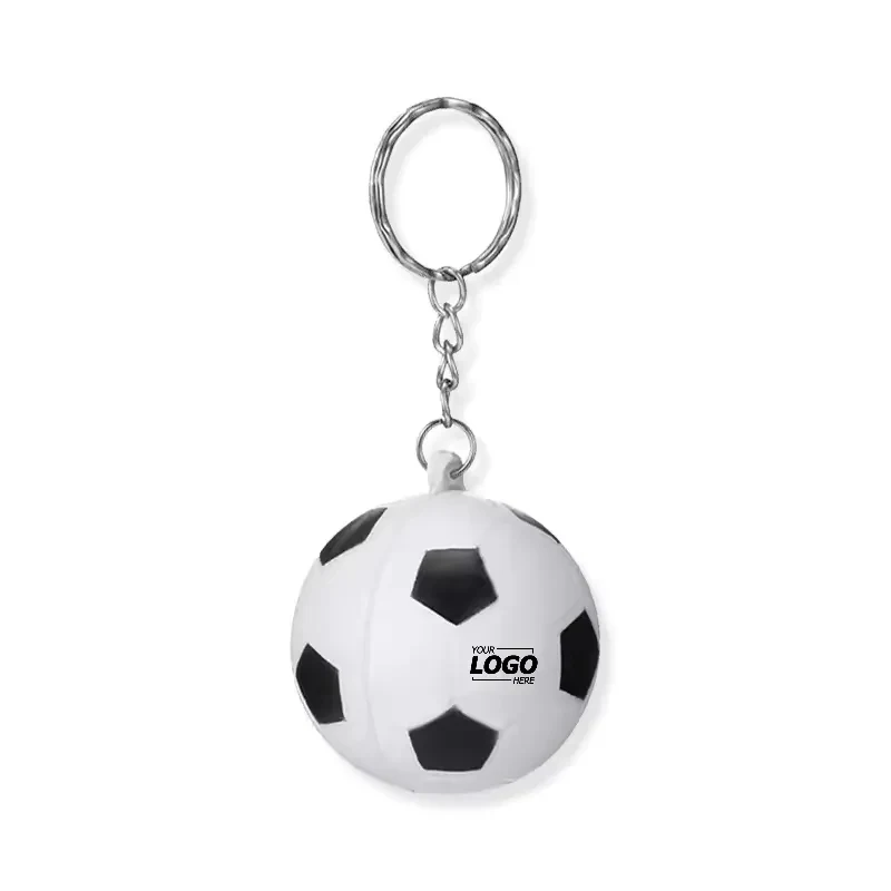 Soccer Ball Stress Reliever Key Chain 1