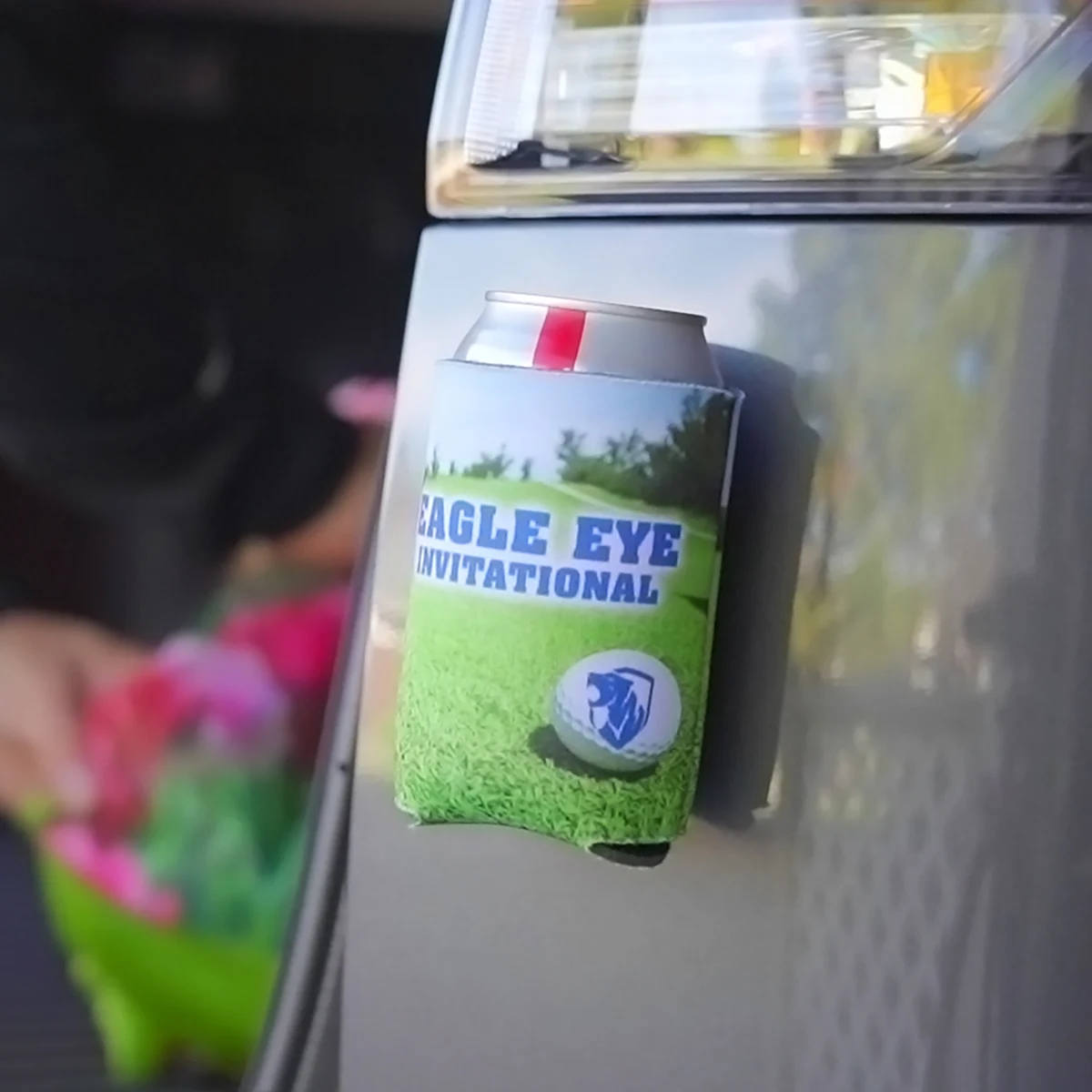 Best Ever Magnet can cooler, custom koozie with logo imprint 1