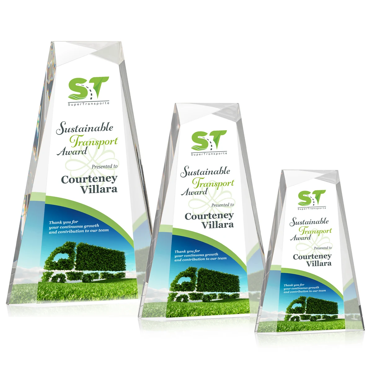 Tyneside VividPrint™ Award - Clear 1