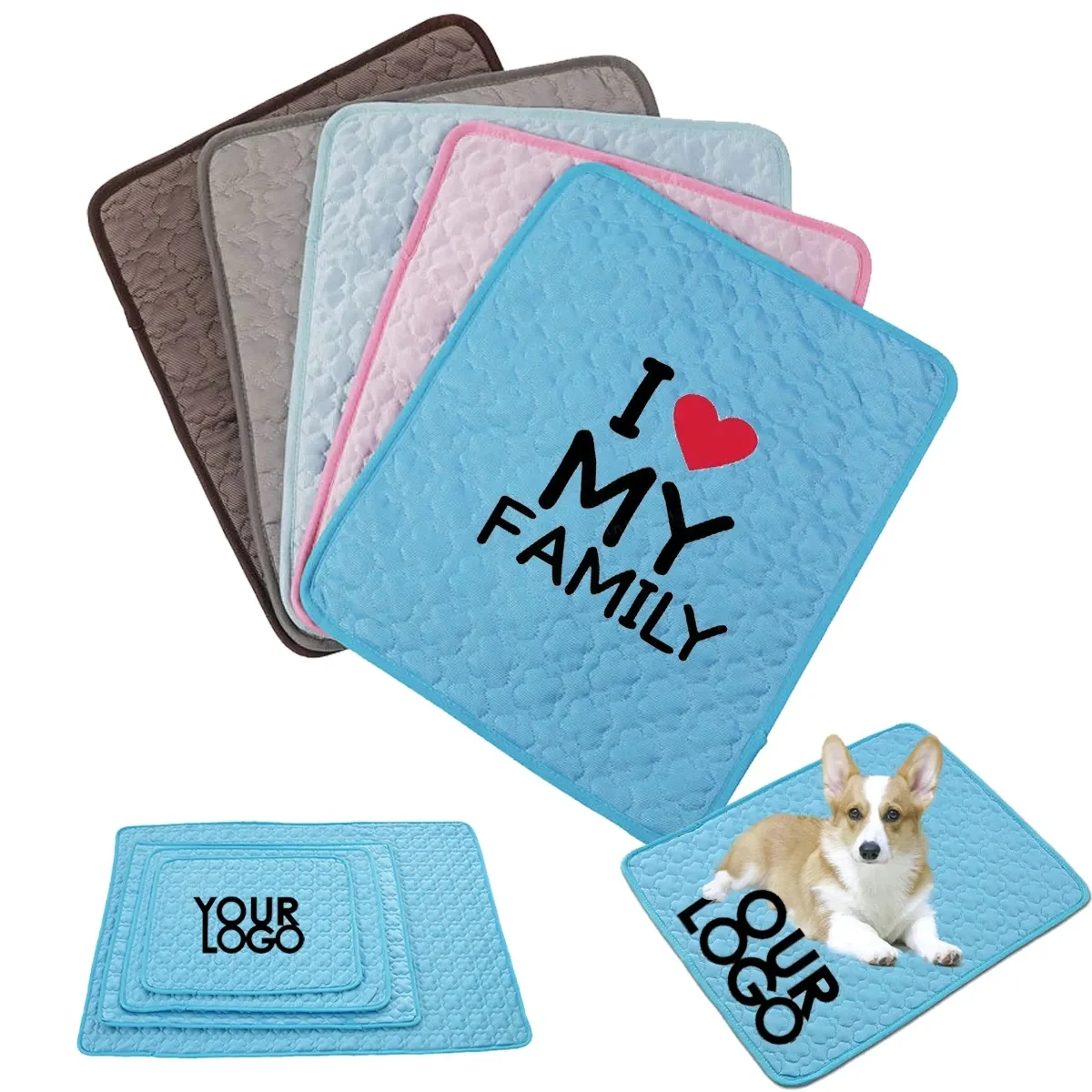 Pet Sleeping Pad Bed Cooling Mat For Dogs 1