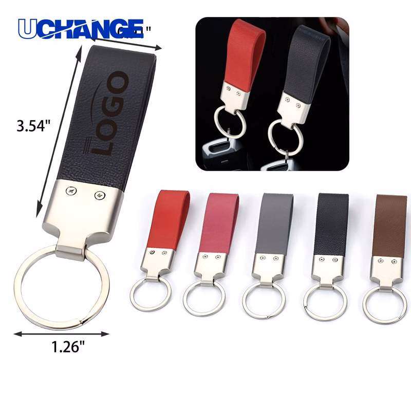 Soft Leather Keychain