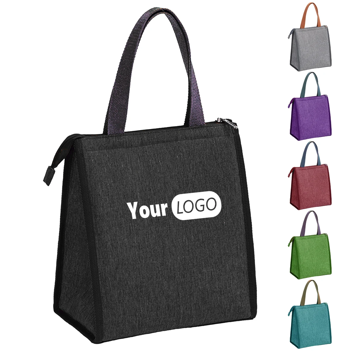 Oxford Large Capacity Thickened Insulated Lunch Bag With Shoulder Strap ?C Perfect For Meals 1