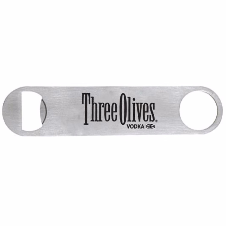 Paddle Style Stainless Bottle Opener