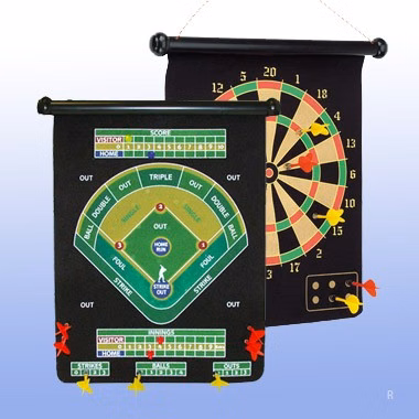16" MAGNETIC "BASEBALL" DART GAME