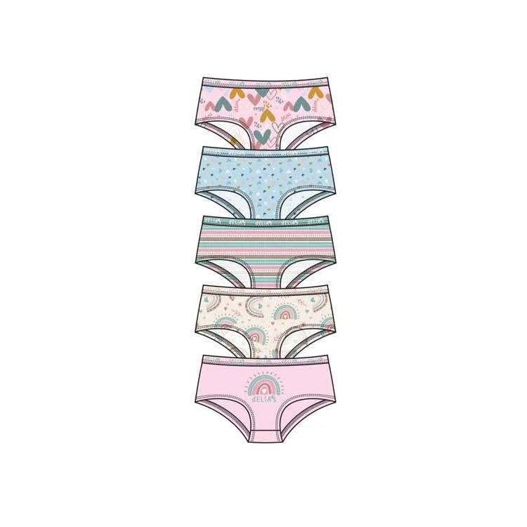 Girl's Cotton Boy shorts - Size 6-14 1