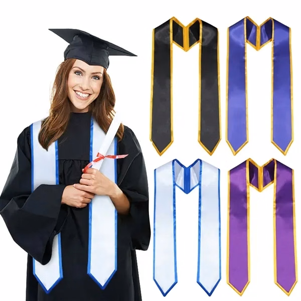 Unisex Two Color Graduate Honor Stoles