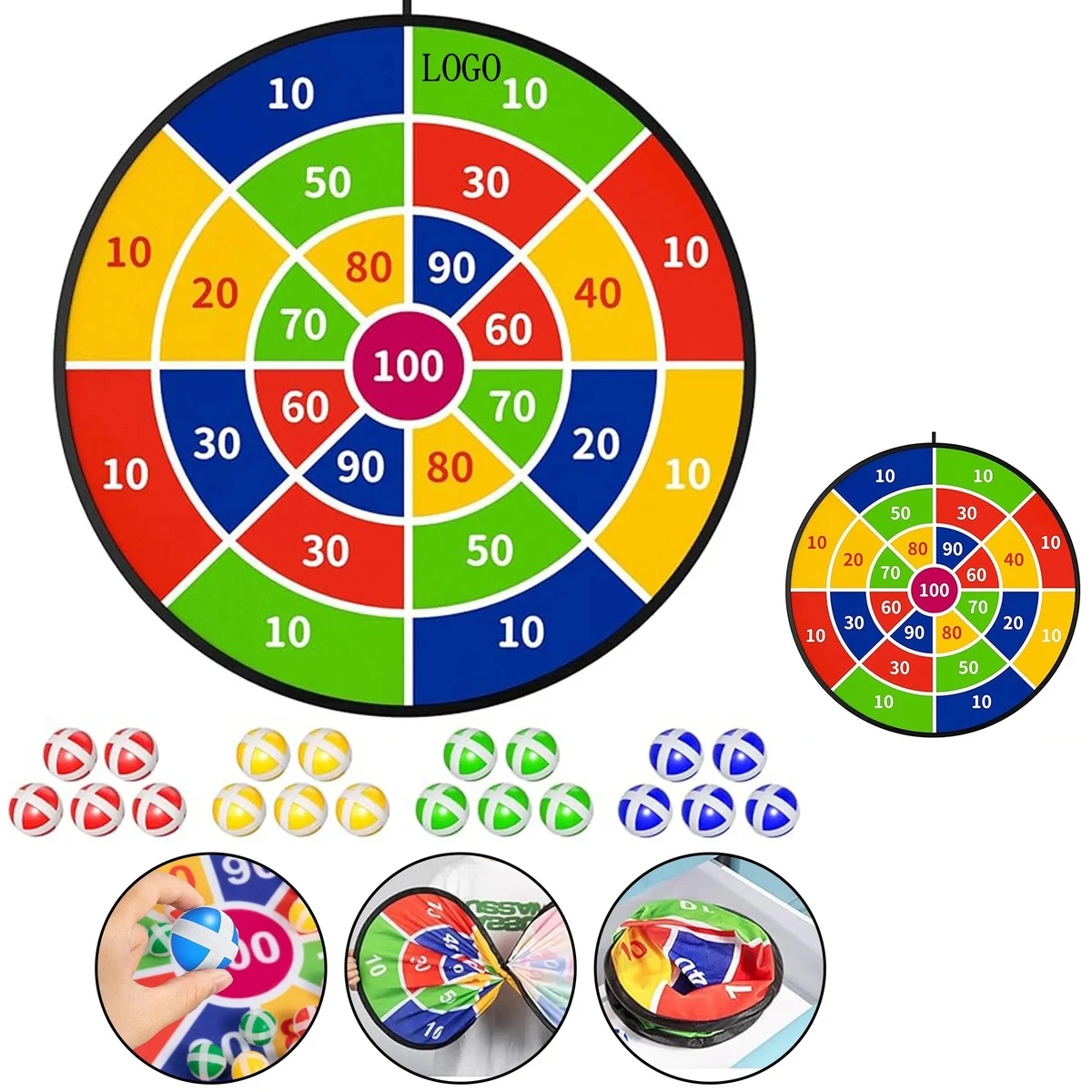 Large Dart Board for Kids29" 1