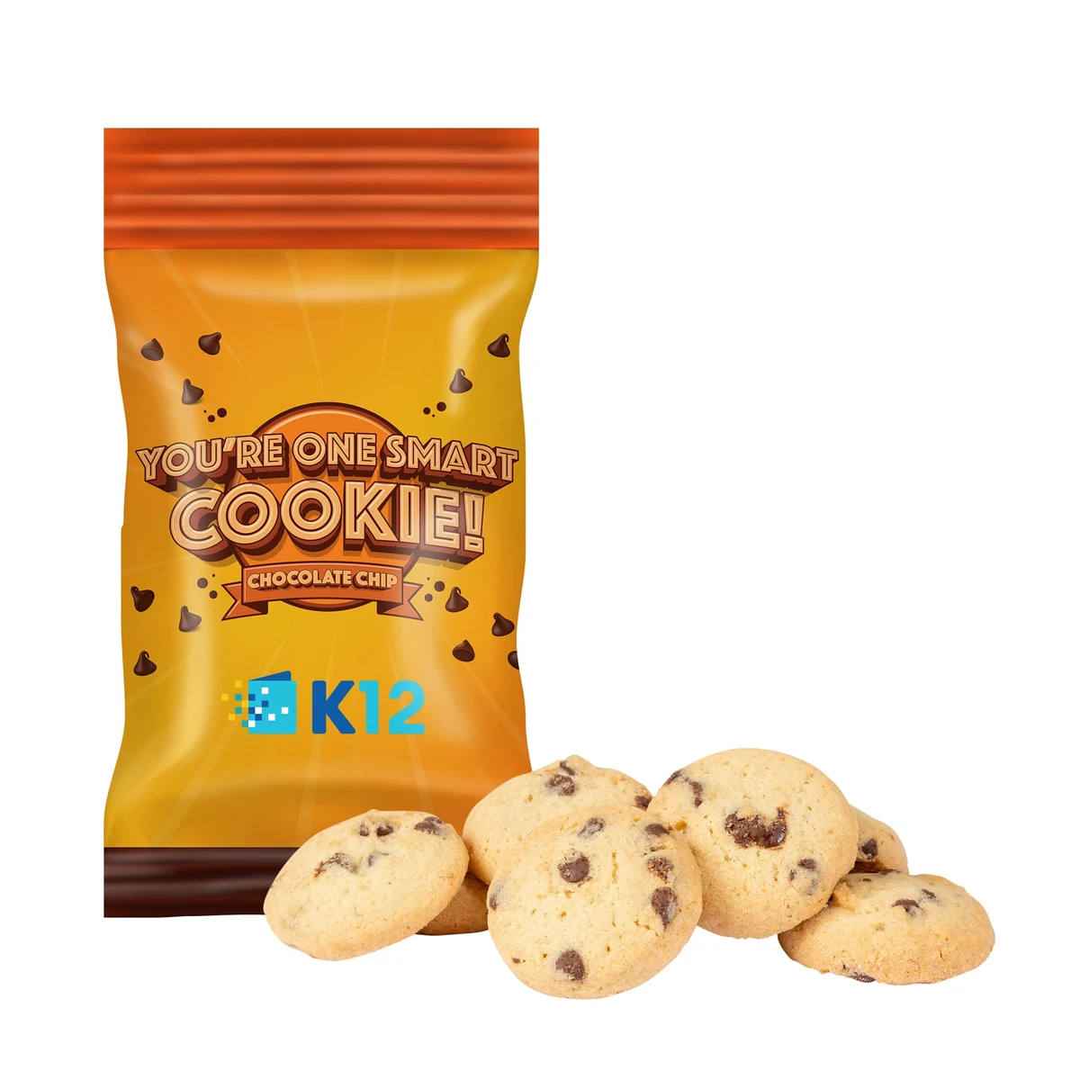 Bite Size Chocolate Chip Cookies- 2oz. 1