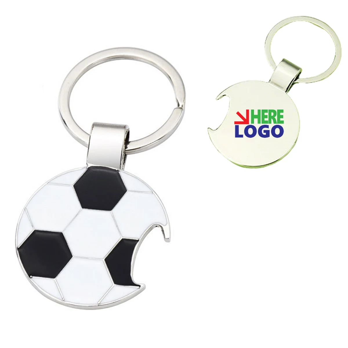 Soccer Bottle Opener Keychain 1